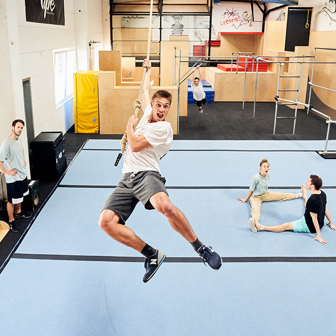 Parkour und Freerunning Wien Indoor