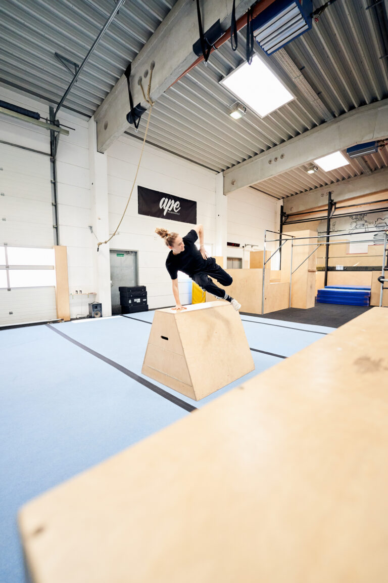 Frauentraining Parkour Freerunning Akrobatik Wien